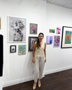 Mahshid Khajehvand at Northern Contemporary Art Gallery - Floral Art Show - September 2025