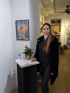 Mahshid Khajehvand at Gerrard Art Space Gallery - The Holiday Show - December 2025