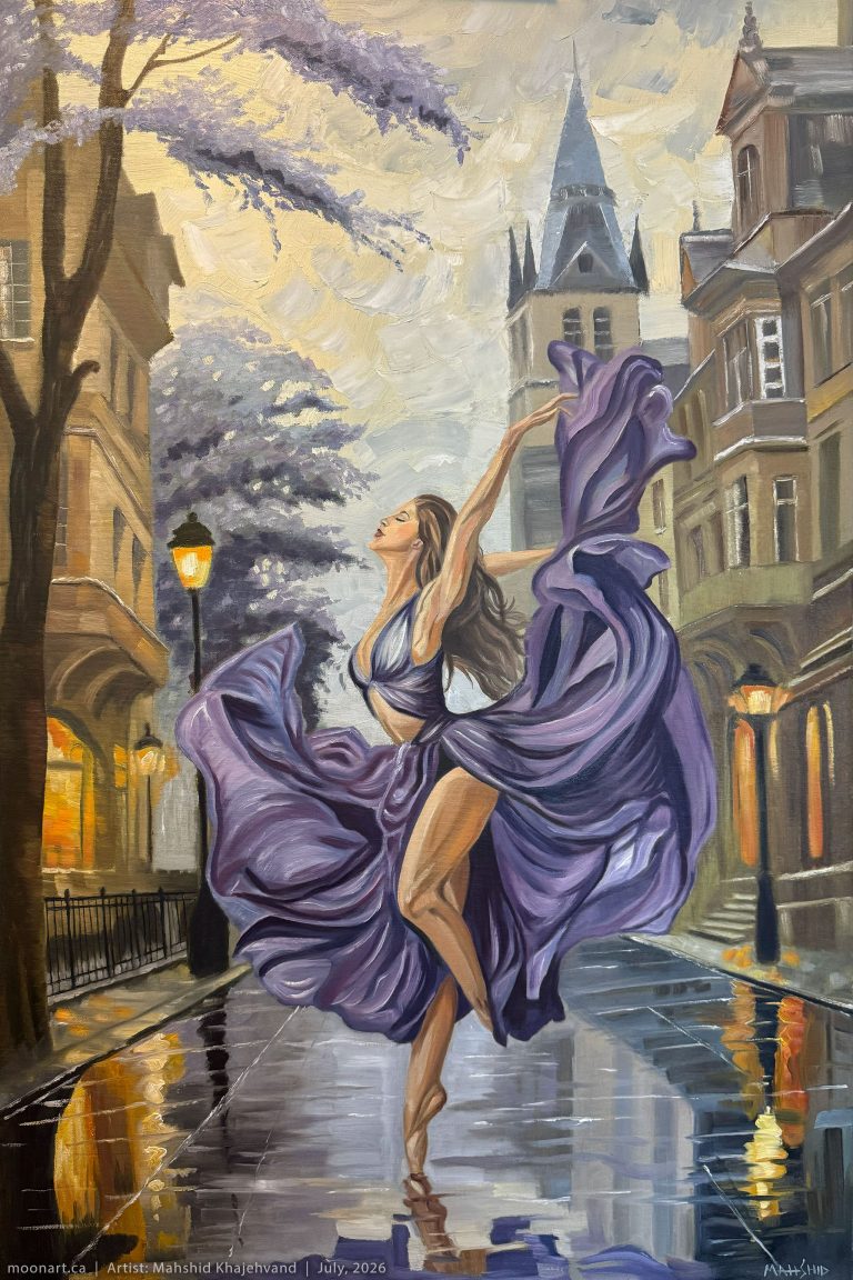 Purple Reverie by Mahshid M.K.